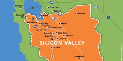 Silicon valley-д дэлхийн газрын зураг