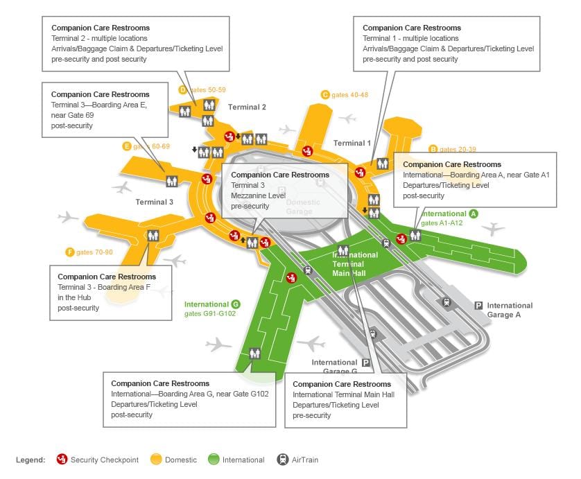 SFO терминал 3 хаалга газрын зураг