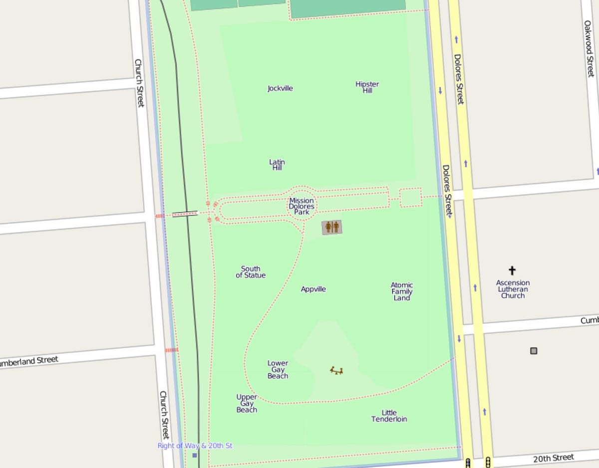 Зураг dolores парк Сан Франциско