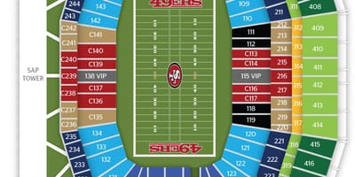 Зураг Сан Франциско 49ers цэнгэлдэх хүрээлэн