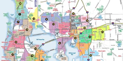 San Francisco bay area зип код газрын зураг