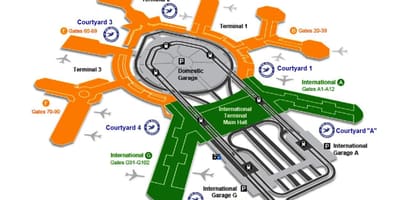 SFO олон улсын терминал шилжин зураг