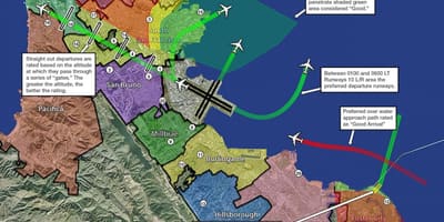 KSFO газрын зураг