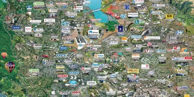 Silicon valley өндөр технологийн газрын зураг